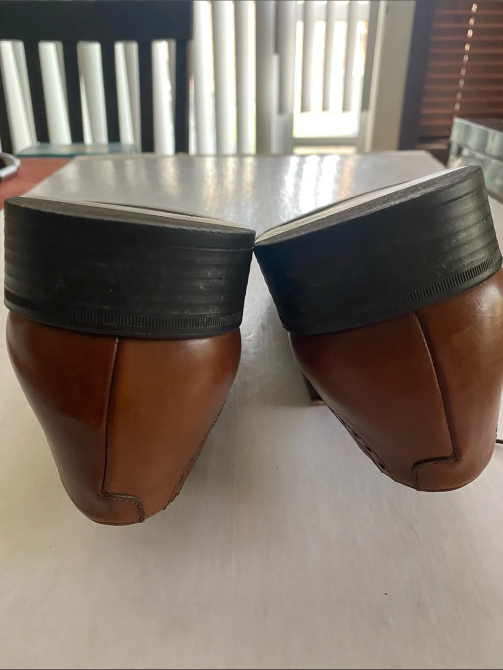 MEZLAN Rico Men’s Brown Leather Two Tone Derby Dress Shoes. Made in Spain.